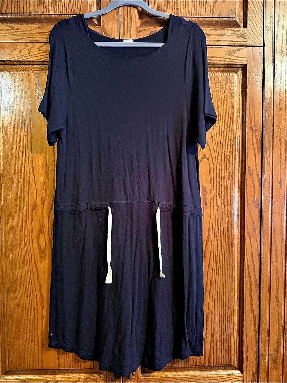 J.Crew Black Midi Dress Size Medium Like New
